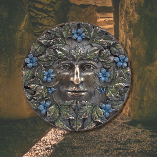 Bronzed Beltane Tree Spirit - Wall Plaque