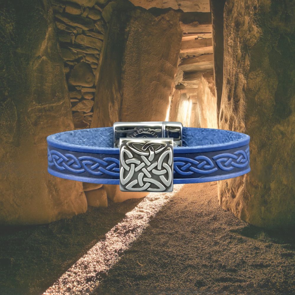 Braden Celtic Leather Bracelet
