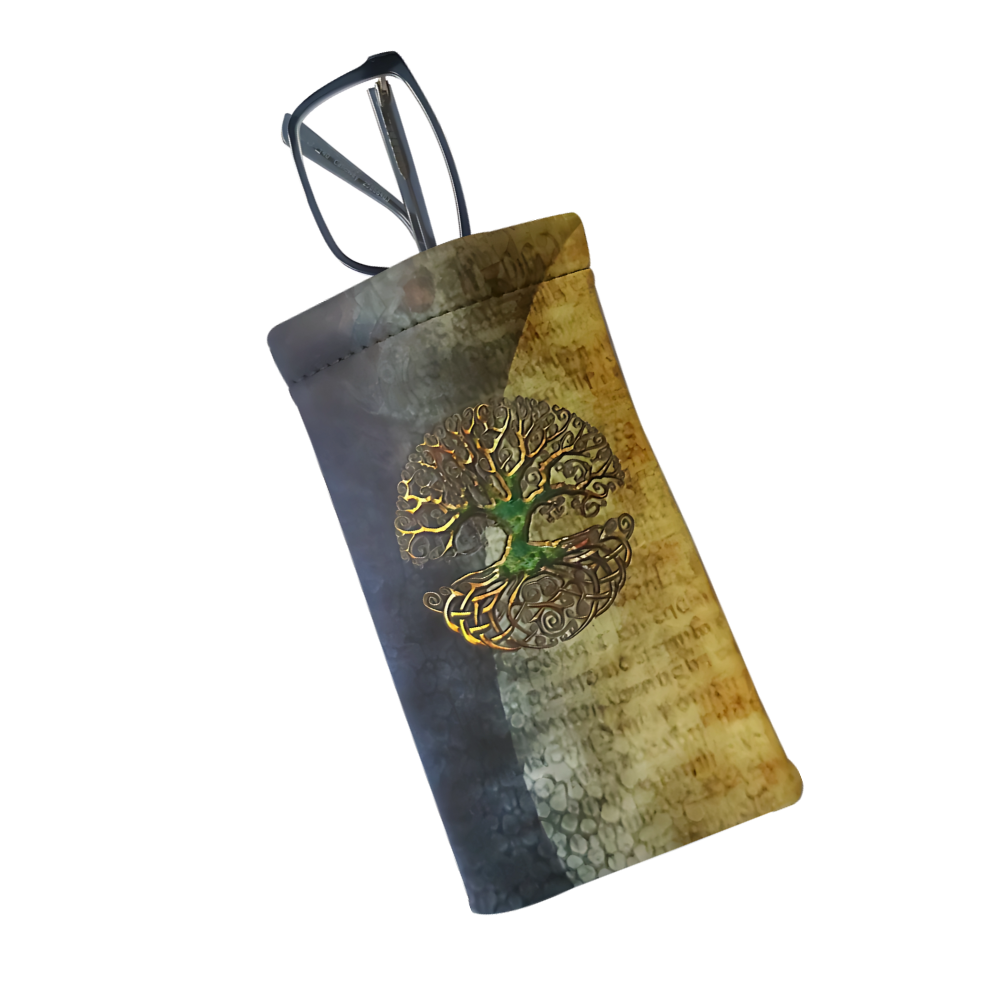 Tree of Life Glasses Pouch