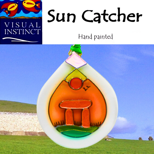 Dolman – Orange - Hanging Suncatcher