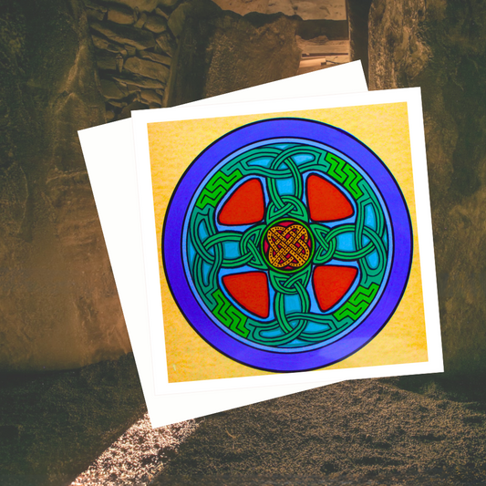 Celtic Cross - Greeting Card