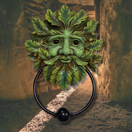 Green Man Tree Spirit - Door Knocker