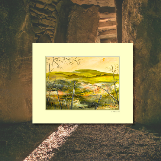 Newgrange: Sunset