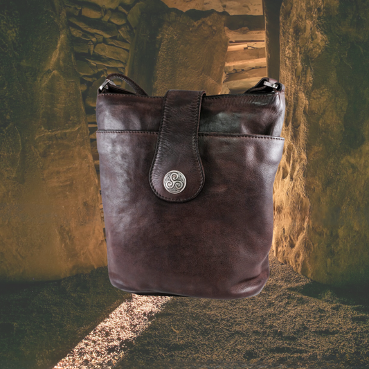 Irish Torc Leather Bag