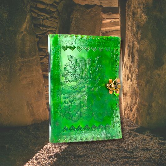 Greenman Leather Journal & Lock