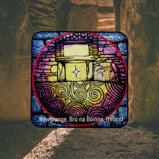 Brú na Bóinne Coaster – Newgrange Entrance Stone
