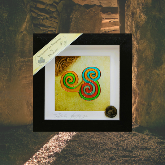 Newgrange Triple Spiral - Multicolour