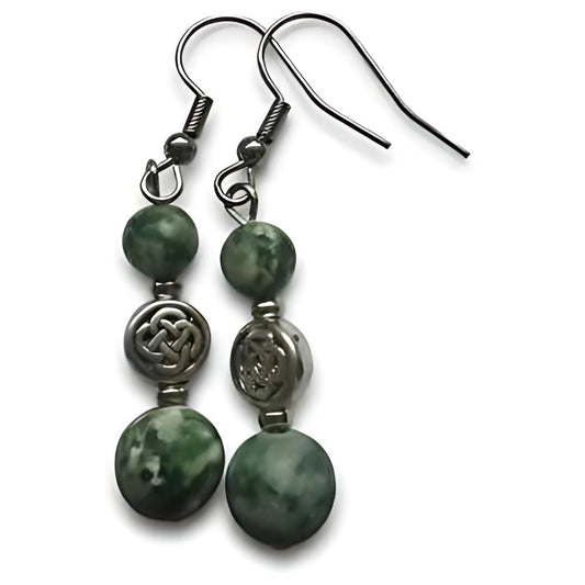Tree Agate Earrings