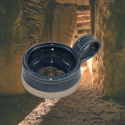 Newgrange Spiral Night Lite – Blue | Green | Yellow