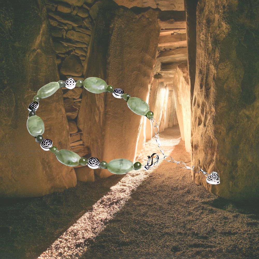 Connemara Two Tone Celtic Knot Bracelet