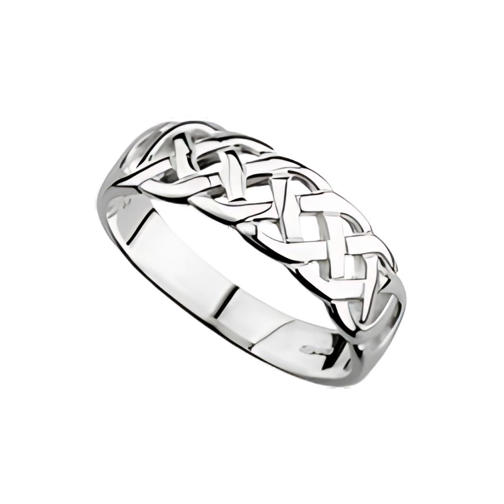 Celtic Woven Ring | Sterling Silver