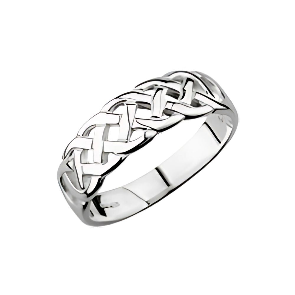 Celtic Woven Ring | Sterling Silver