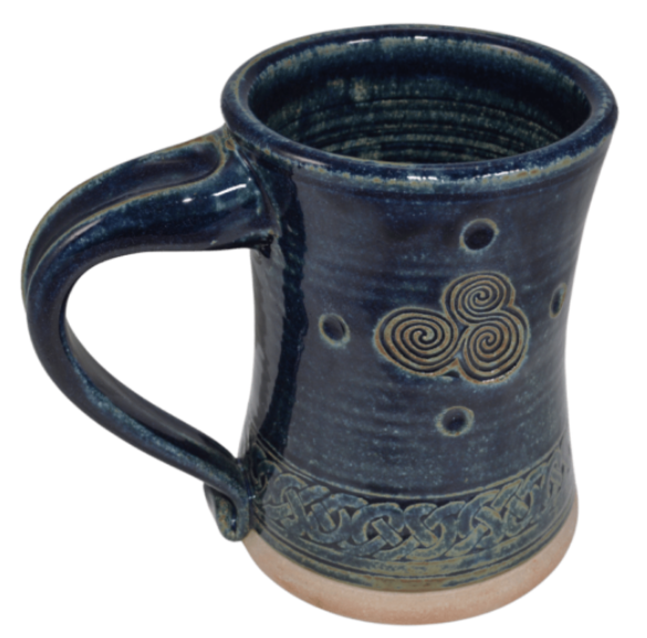 Blue Beer Stein