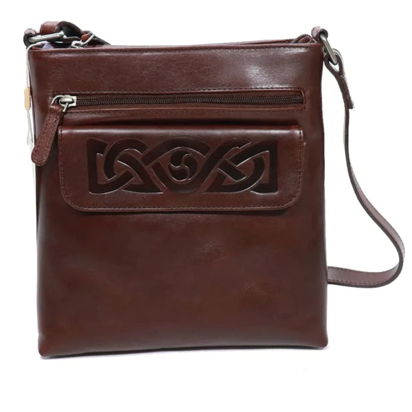 Lee River Brown Leather Mary Bag