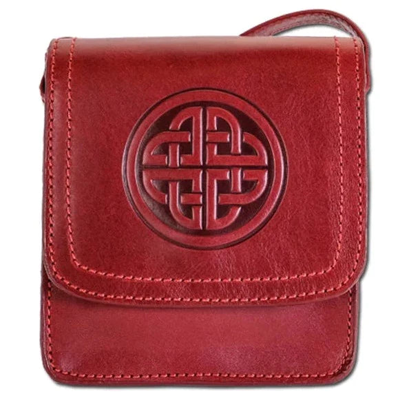 Lee River Red Morrigan Celtic Shoulder Bag