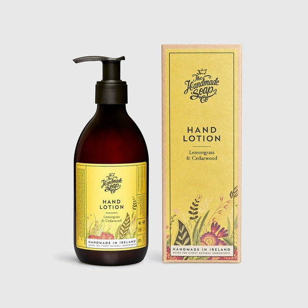 Lemongrass & Cedarwood Hand Lotion by The Handmade Soap Company | Maguire's Hill of Tara